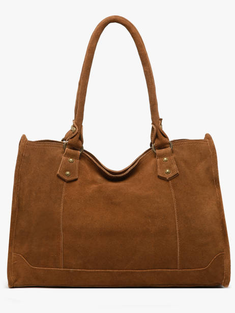 Leather Houston A4 Shoulder Bag Basilic pepper Brown houston BHOU31 other view 4