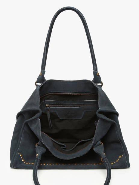 Sac à Main Houston Cuir Basilic pepper Bleu houston BHOU31 vue secondaire 2
