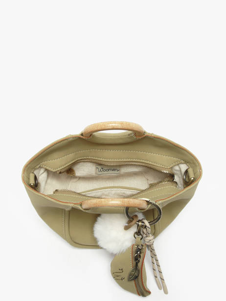 Shoulder Bag Crocus Woomen Green crocus WCRO33 other view 3