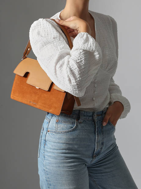 Shoulder Bag La Suite Leather Paul marius Brown la suite GABRISUI other view 1