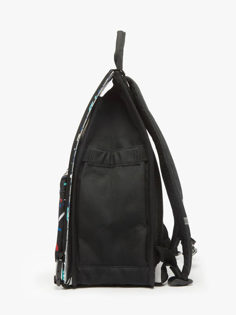 2-compartment Backpack Cabaia Black school L other view 3