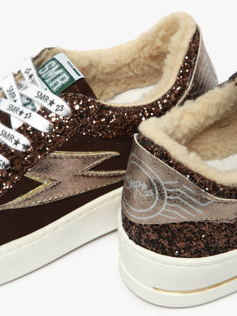 Sneakers Noubar En Cuir Semerdjian Marron women NOUBAR vue secondaire 2