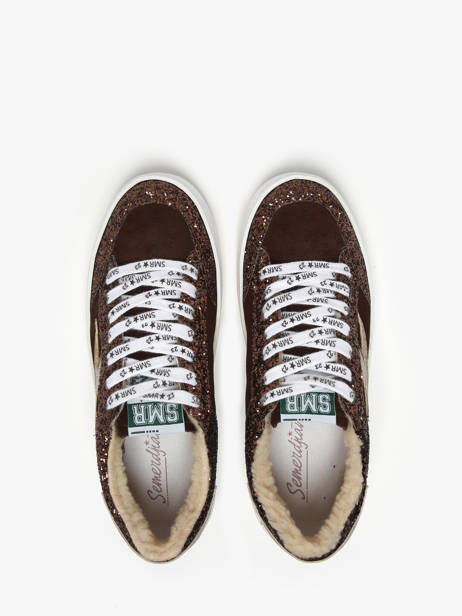 Sneakers Noubar En Cuir Semerdjian Marron women NOUBAR vue secondaire 3
