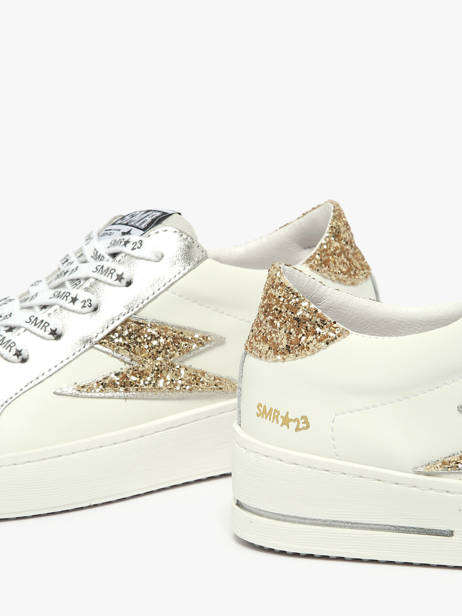 Sneakers Maya En Cuir Semerdjian Blanc women MAYA vue secondaire 2