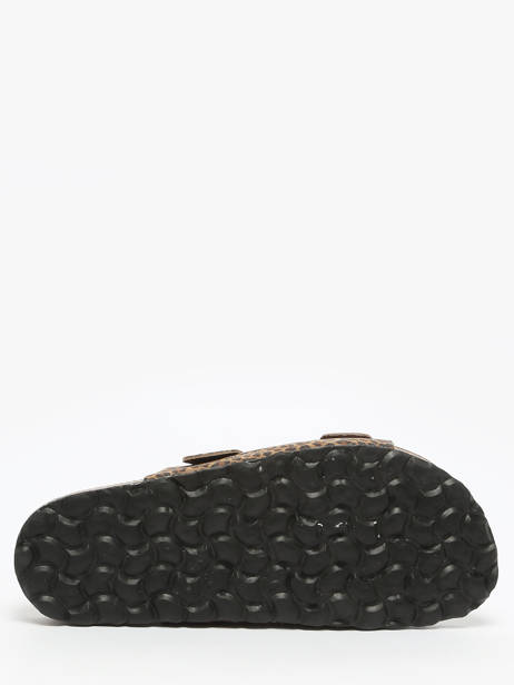 Slippers In Leather Les tropeziennes Beige women ZATIX other view 4