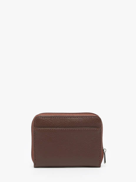 Porte-monnaie Confort Cuir Hexagona Marron confort 463042 vue secondaire 2