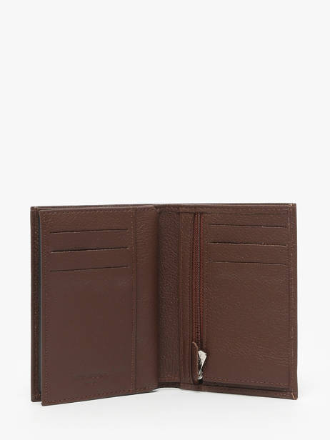 Wallet Confort Leather Hexagona Brown confort 467144 other view 1