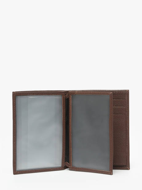 Wallet Confort Leather Hexagona Brown confort 467144 other view 2