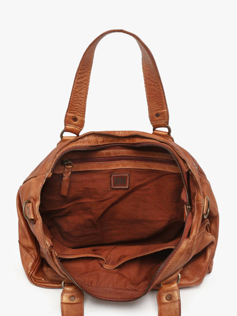 Sac Porté épaule Heritage Cuir Biba Marron heritage KEO2L vue secondaire 2