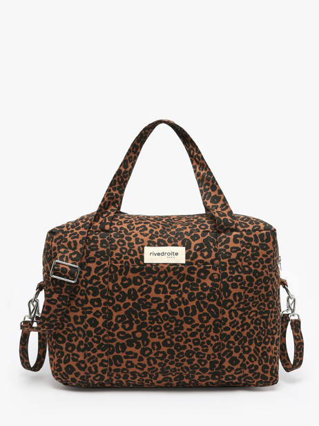 Recycled Cotton Darcy Shoulder Bag Rivedroite Brown wild tribe DARCYWIL