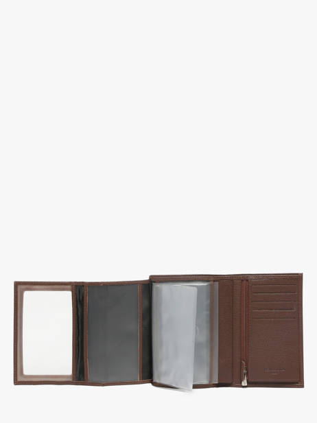 Wallet Confort Leather Hexagona Brown confort 461009 other view 2