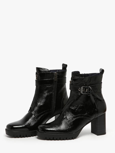 Bottines à Talon Evie En Cuir Dorking Noir women D9163 vue secondaire 2