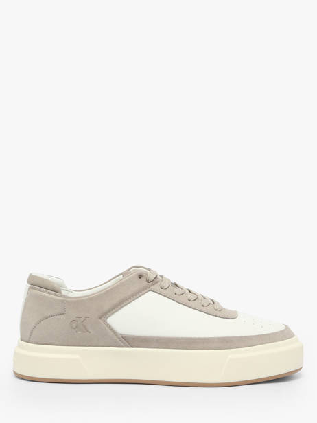 Sneakers En Cuir Calvin klein jeans Blanc men YM01354