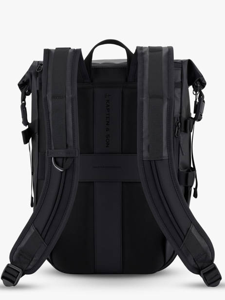 Lisbon Small - Backpack Kapten and son Black backpack S other view 4