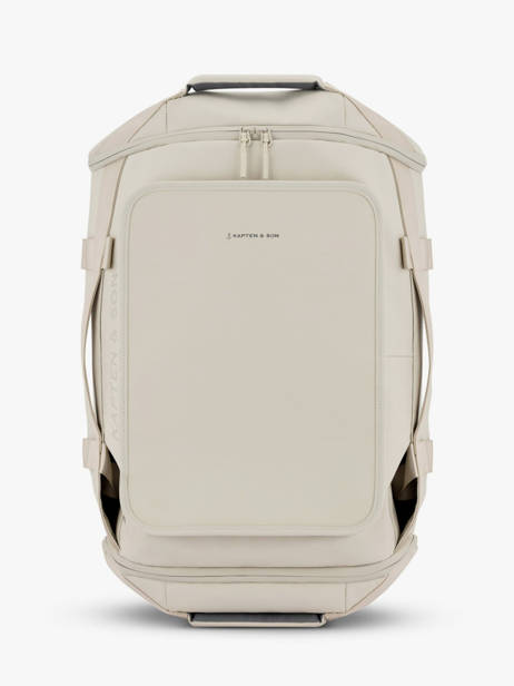 Lisbon Duffle Backpack Small Kapten and son Beige backpack LISBONDU