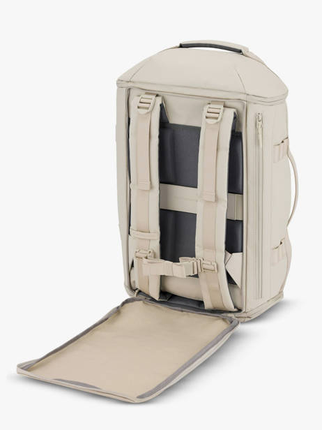 Lisbon Duffle Backpack Small Kapten and son Beige backpack LISBONDU other view 4