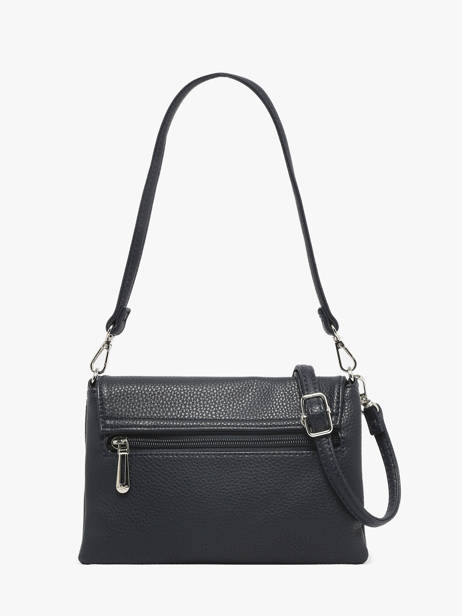 Sac Bandoulière Grained Miniprix Bleu grained H9158 vue secondaire 3
