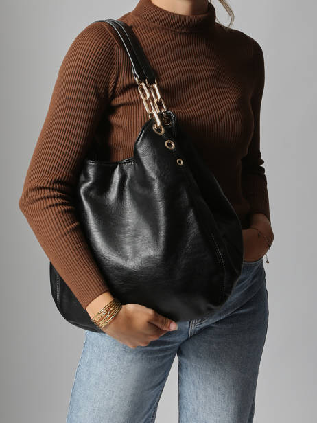 Shoulder Bag Plum Torrow Black plum TPLU2B other view 1