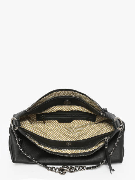 Shoulder Bag Vintage Leather Mila louise Black vintage 3822C other view 3