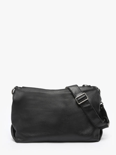 Shoulder Bag Vintage Leather Mila louise Black vintage 3822C other view 4