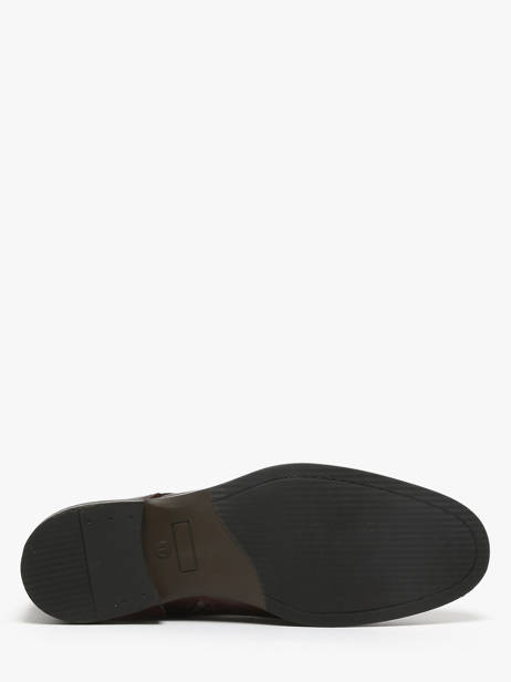 Bottines En Cuir Kost Marron men B vue secondaire 4