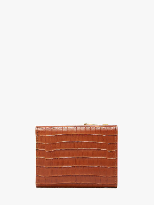 Longchamp Longchamp pocket croco Wallet Brown