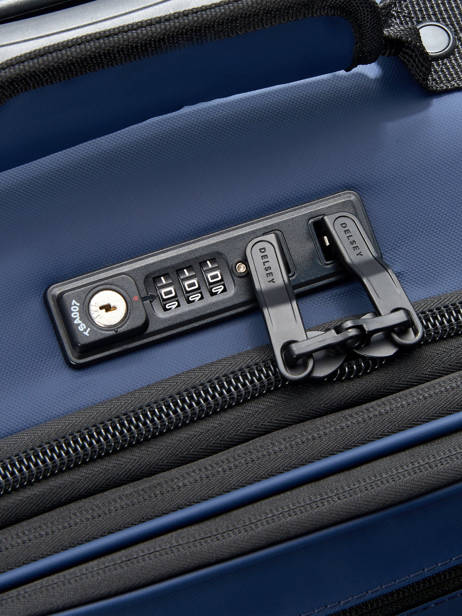 Softside Luggage On Wheels Maubert 2.0 Delsey Blue maubert 2.0 3813810W other view 1