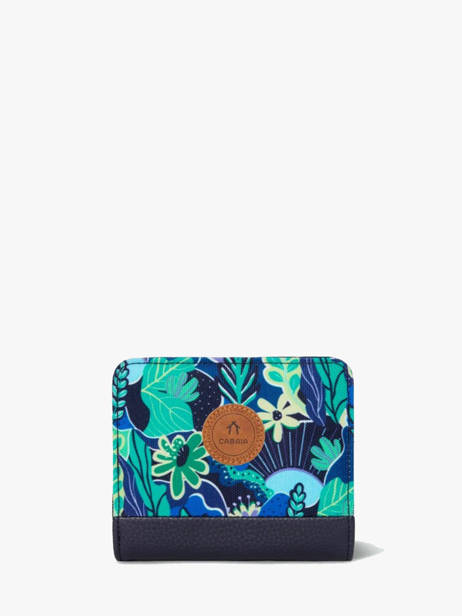 Portefeuille M Manaus Cabaia Bleu anniversaire 10ans - WALM-10A vue secondaire 1