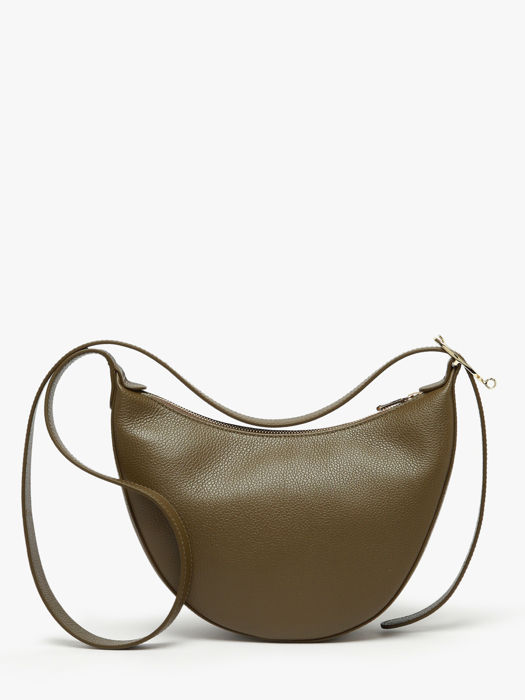 Longchamp Le foulonné Sacs porté travers Vert