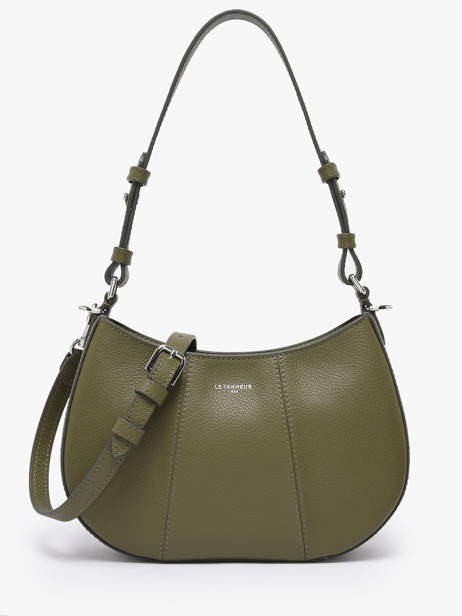 Sac Bandoulière Juliette Cuir Le tanneur Vert juliette TJET1050