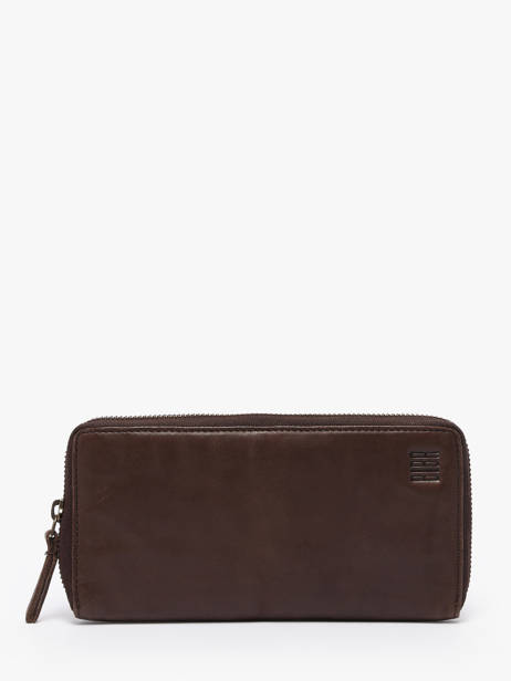 Portefeuille Heritage Cuir Biba Marron heritage BT10
