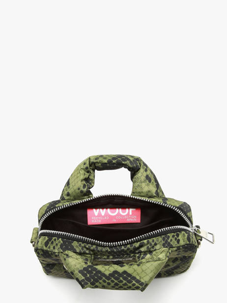 Shoulder Bag Cobra Recycled Polyester Wouf Green cobra BM250019 other view 3