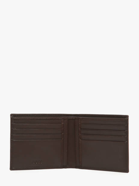 Wallet Smooth Leather Hugo boss Brown smooth HLW403Y other view 1