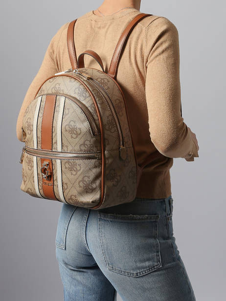 Backpack Guess Brown erenia SO783833 other view 1