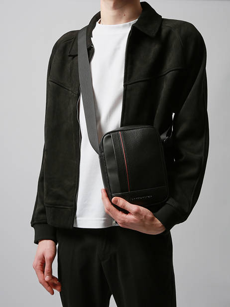 Sac Bandoulière Central Tommy hilfiger Noir central AM13632 vue secondaire 1