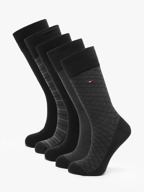 Men's Socks 6 Pairs Gift Box Tommy hilfiger Black socks 71235373