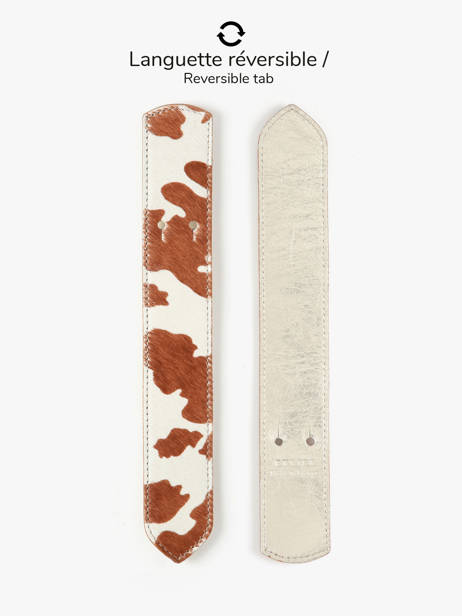 Agnès Removable Decorative Etrier Brown agnes EAGN121A