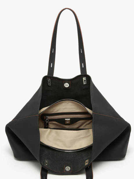 Shoulder Bag Cavalier Leather Etrier Black cavalier ECLR127M other view 3