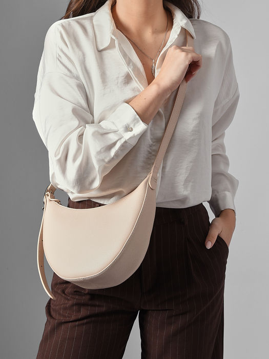 Longchamp Le foulonné Sacs porté travers Beige