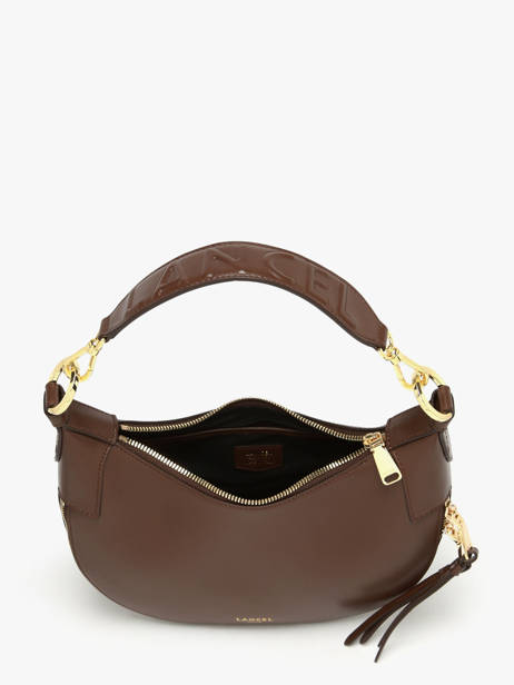 Shoulder Bag Origami Leather Lancel Brown origami A13313 other view 3