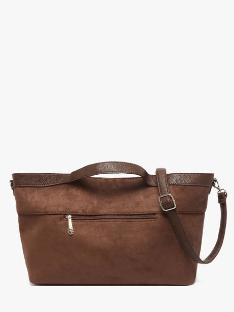 Sac Porté Main Wt Velvet Miniprix Marron wt velvet KJ62084 vue secondaire 3