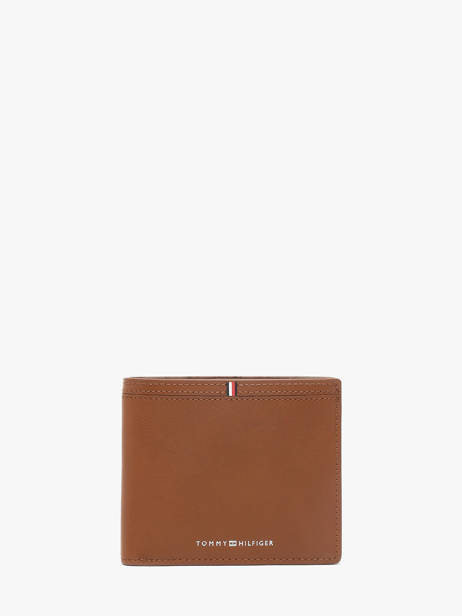 Wallet Corporate Leather Tommy hilfiger Green corporate AM13970