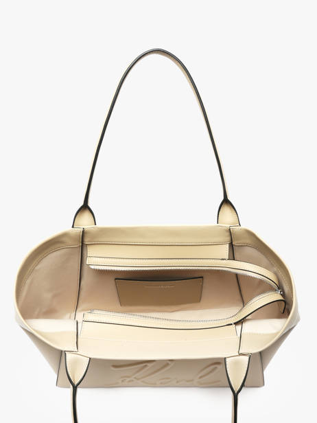 Sac Porté épaule K/ville Cuir Karl lagerfeld Beige k ville B1W30066 vue secondaire 3