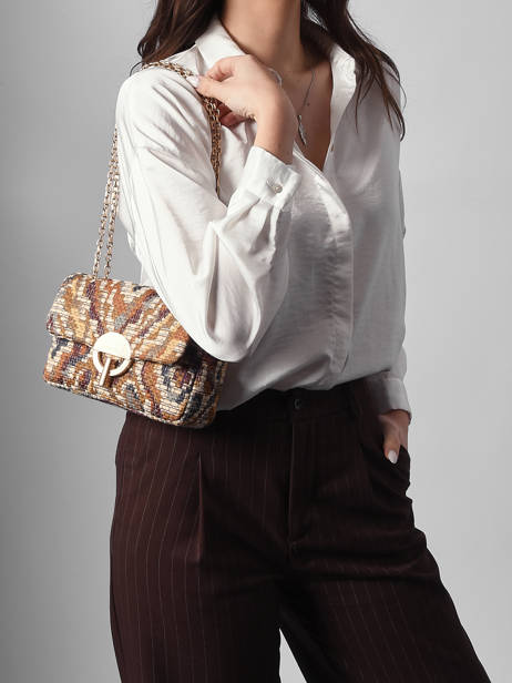 Sac Bandoulière Moon Vanessa bruno Multicolore moon 6V40533 vue secondaire 1