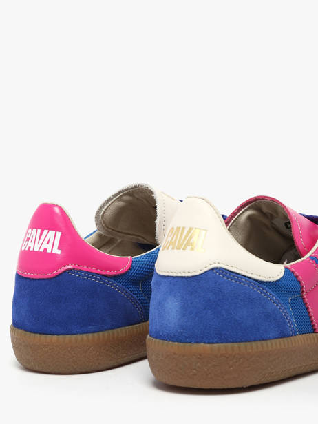 Sneakers En Cuir Caval Bleu women BAPULS60 vue secondaire 2