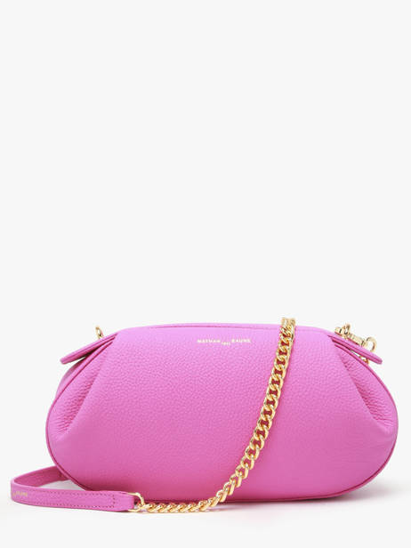 Crossbody Bag Nymphea Leather Nathan baume Pink nymphea 2 other view 4