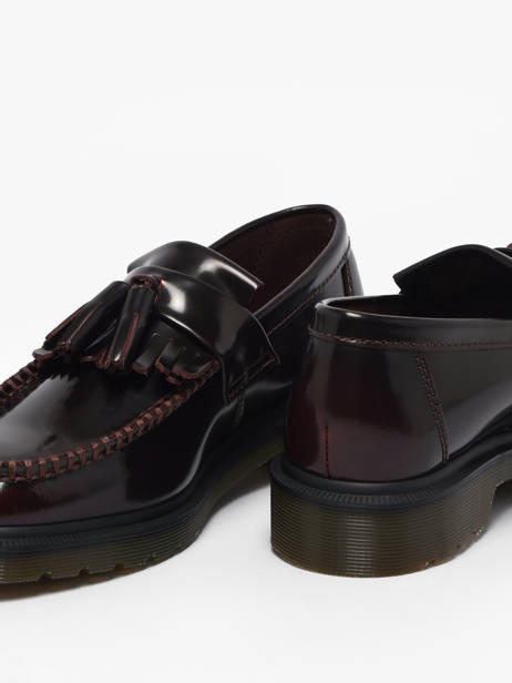 Mocassins Adrian En Cuir Dr martens Rouge women 14573601 vue secondaire 2