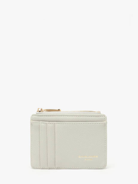 Porte-monnaie Porte-cartes Saffiano David jones Bleu saffiano 2