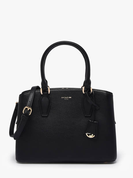 Sac Porté Main Dune Polyurethane David jones Noir dune CM7252