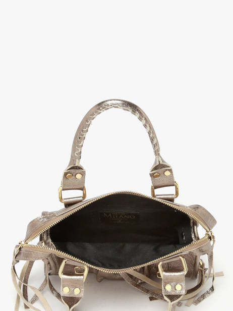 Sac Bandoulière Nine Cuir Milano Marron nine NI24092O vue secondaire 3